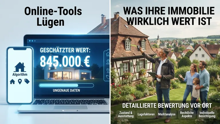 Was Ihre Immobilie wirklich wert ist — und warum Online-Tools lügen